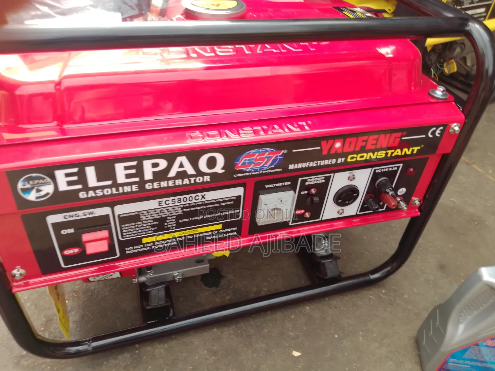 Elepaq Constant Generator 4,5 Model