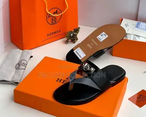 Hermes Luxury Men Slide