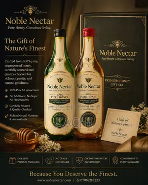 100% Original Pure Honey by Noble Nectar | 250mL
