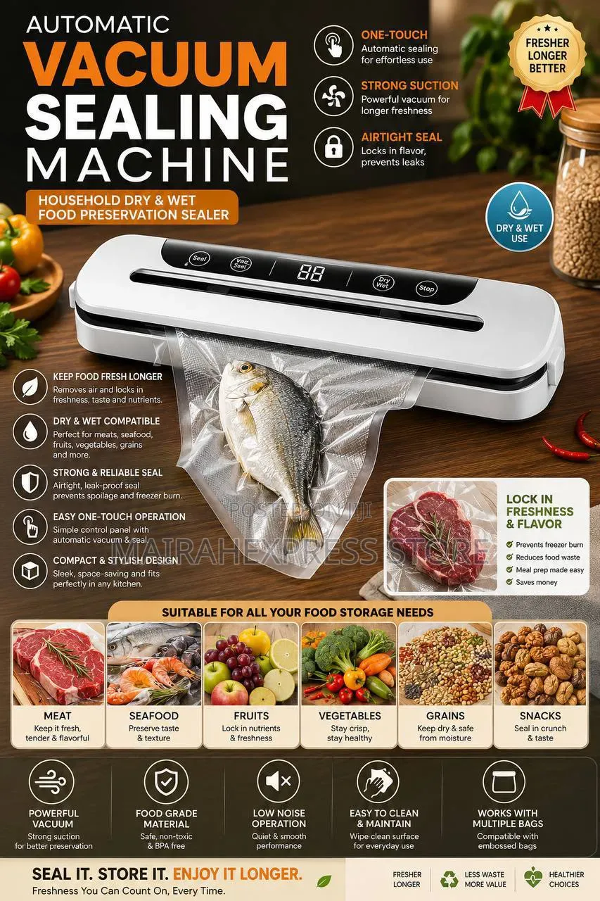 Automatic Vacuum Sealing Machine HMK