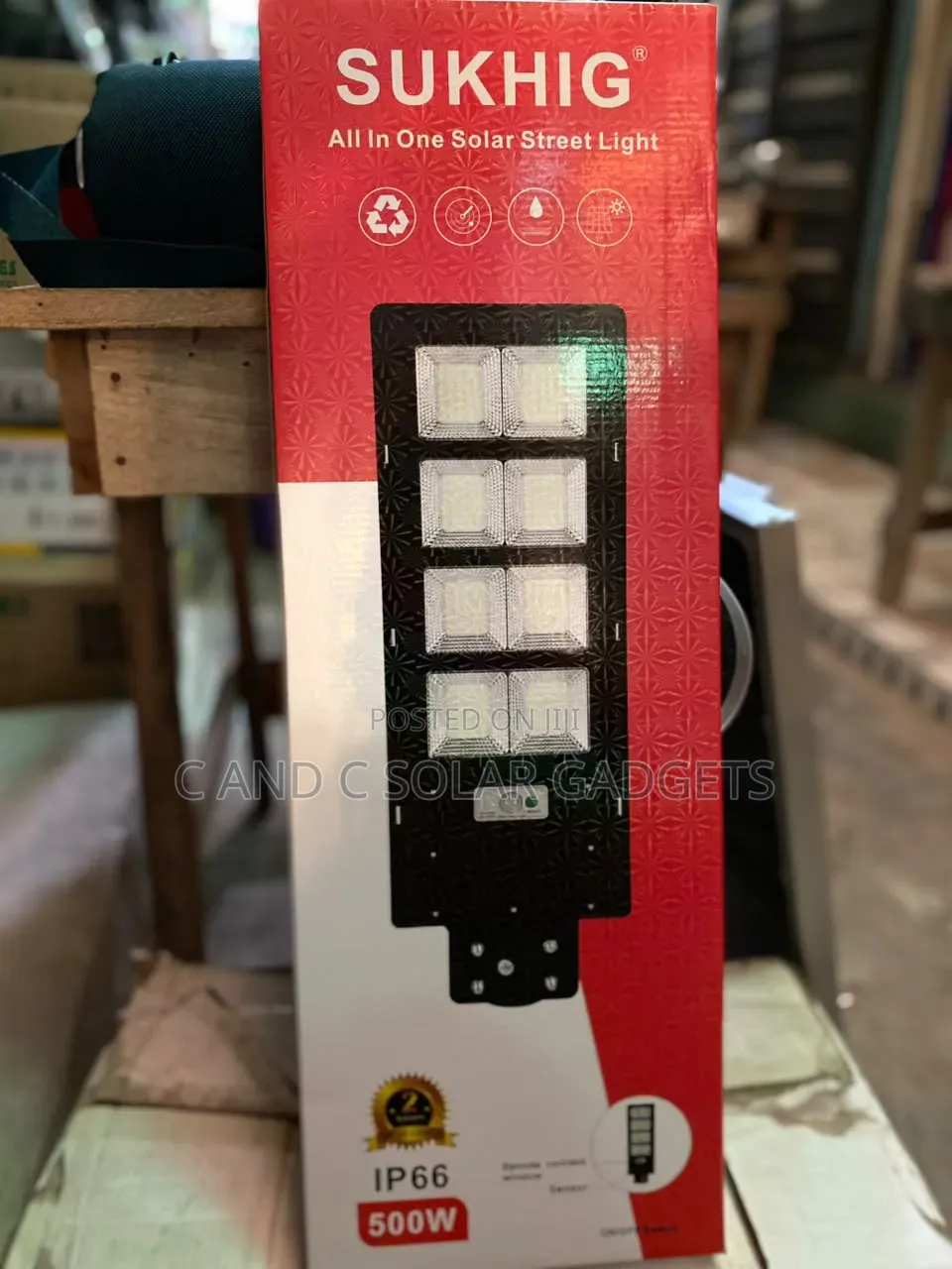 500W Sughik Solar Street Light