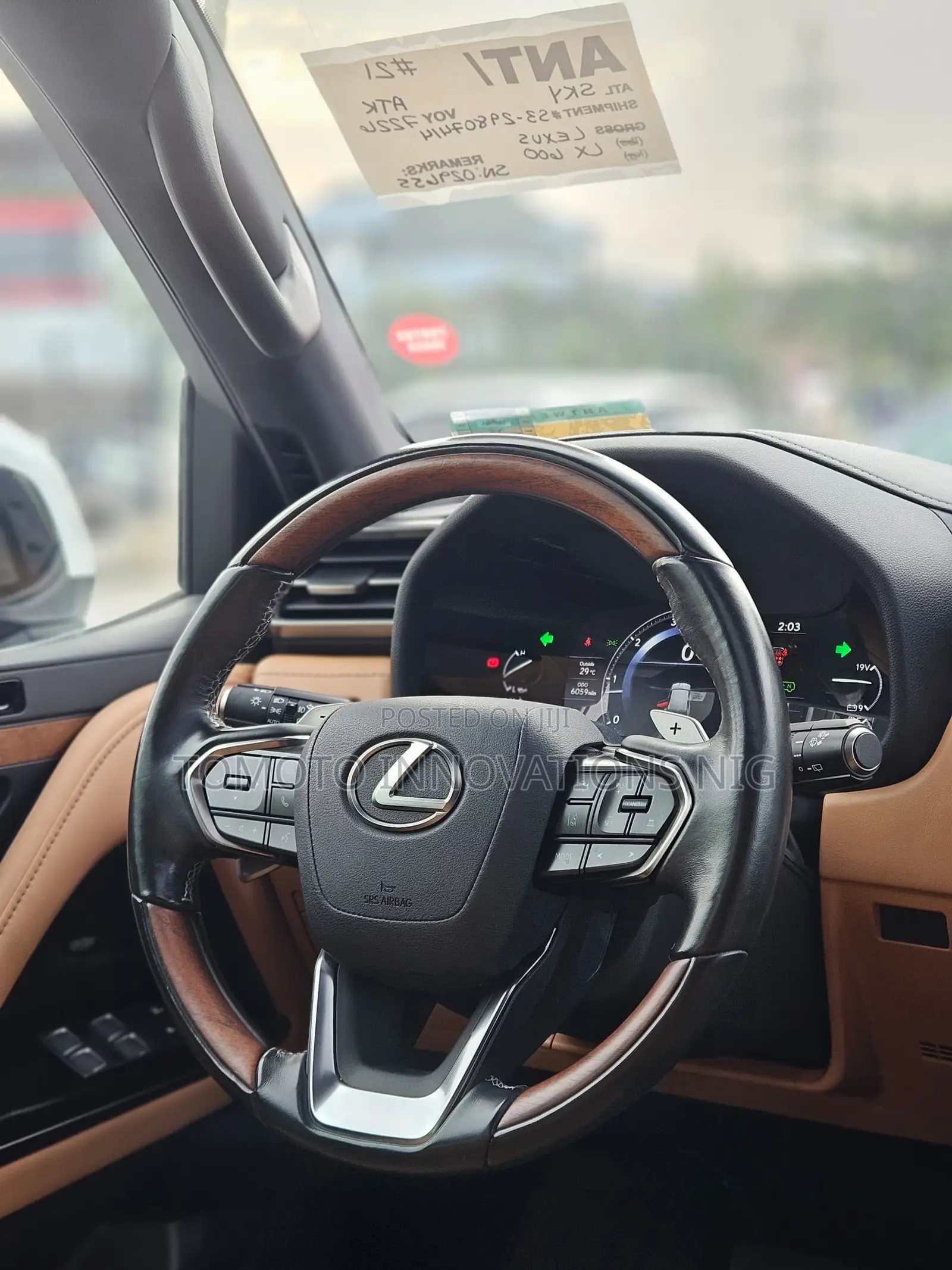Lexus LX 600 2024 White