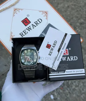 Rreward Vip R2306 Two-Tone Chronograph Chain Unisex Wristwatch