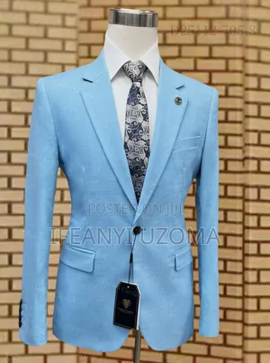 High Slim Fit Suit Blazer Top