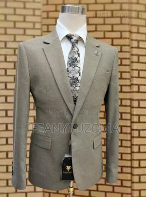 High Slim Fit Suit Blazer Top