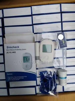 Simcheck Blood Glucose Monitoring System — Home Blood Sugar Meter Kit