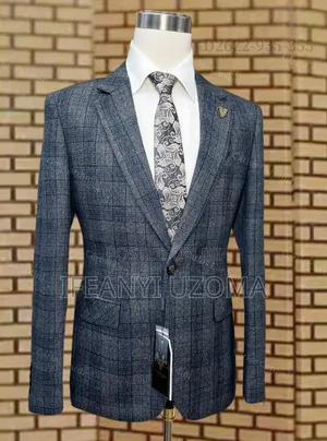 High Slim Fit Suit Blazer Top