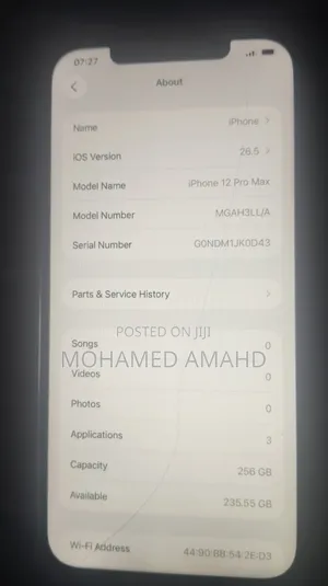 Apple iPhone 12 Pro Max 256 GB White