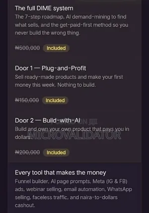 DIME(Digital Income Made Easy)