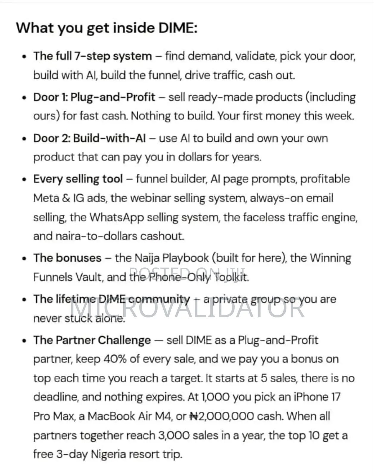 DIME(Digital Income Made Easy)