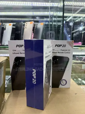 New Tecno Pop 20 128 GB Black