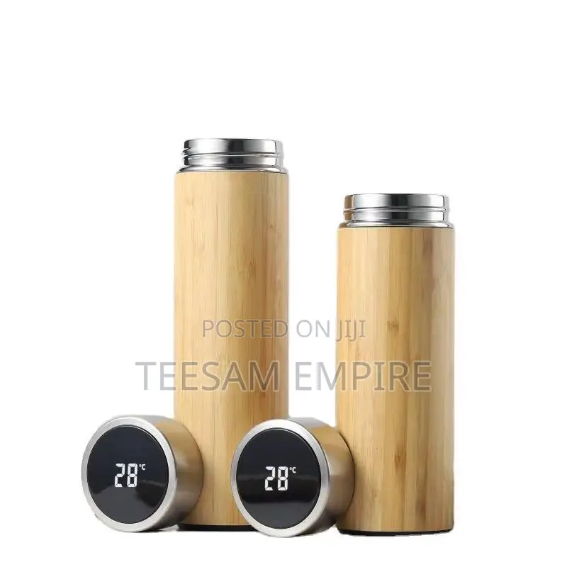 Bamboo Temperature Flask