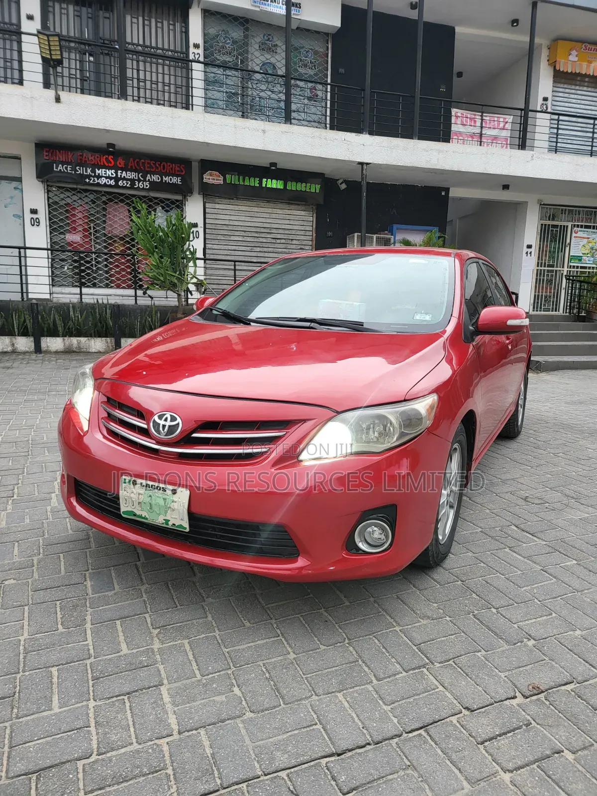 Toyota Corolla 2012 Red