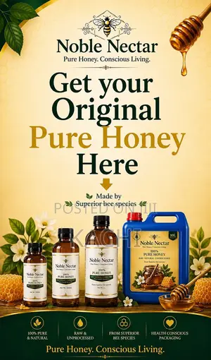 100% Original Honey by Noble Nectar | 10L Gallon