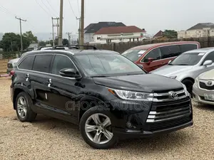Toyota Highlander Limited V6 4x4 (3.5L 6cyl 6A) 2016 Black