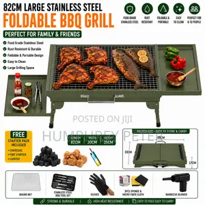 Grillmaster Pro Stainless Steel All-in-One BBQ Set