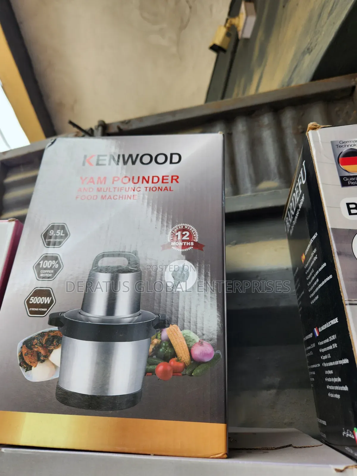 5000W Kenwood Yam Pounder _ Large Capacity