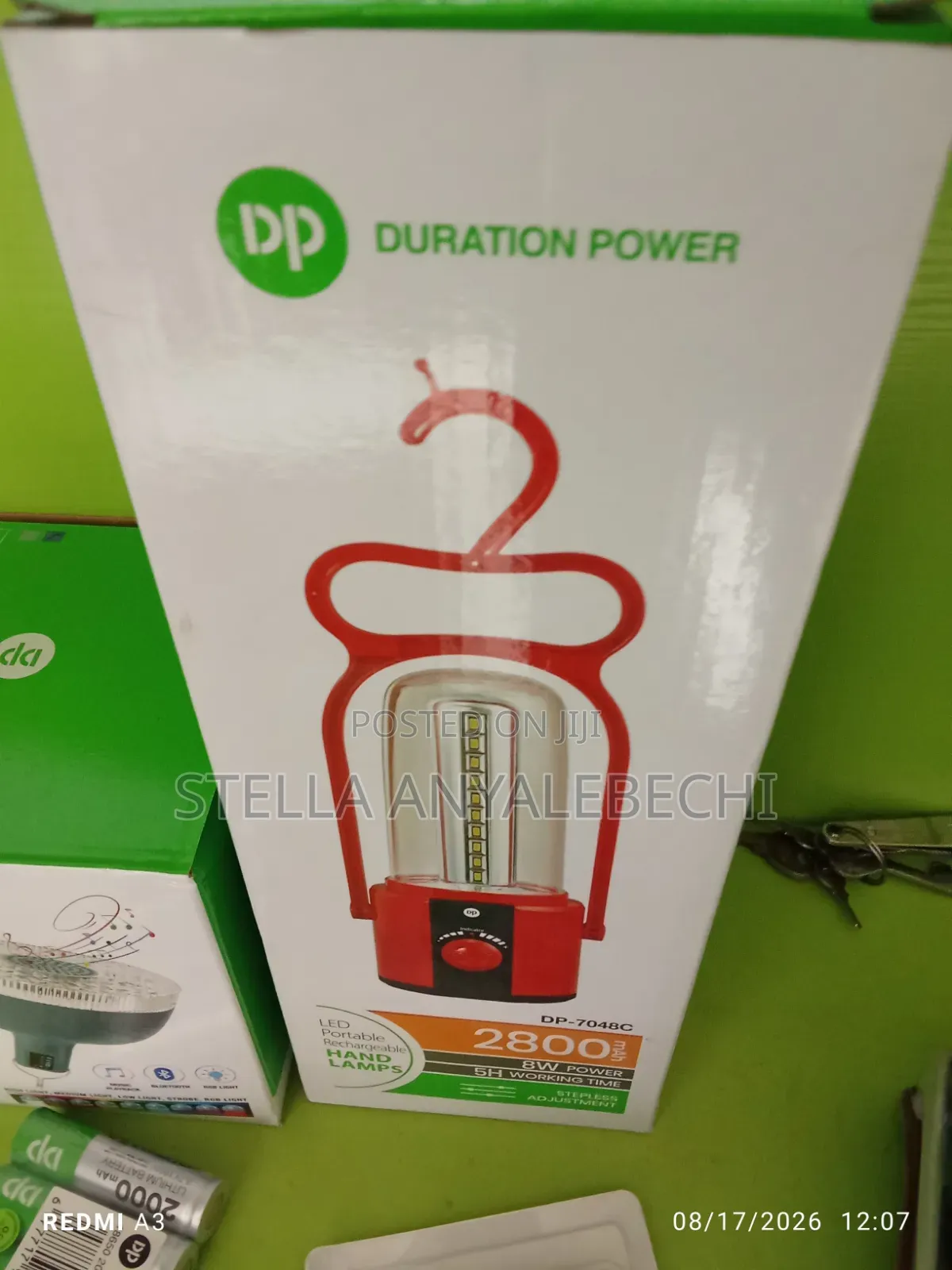 Dp Rechargeable Lamp ( 2800ahs)