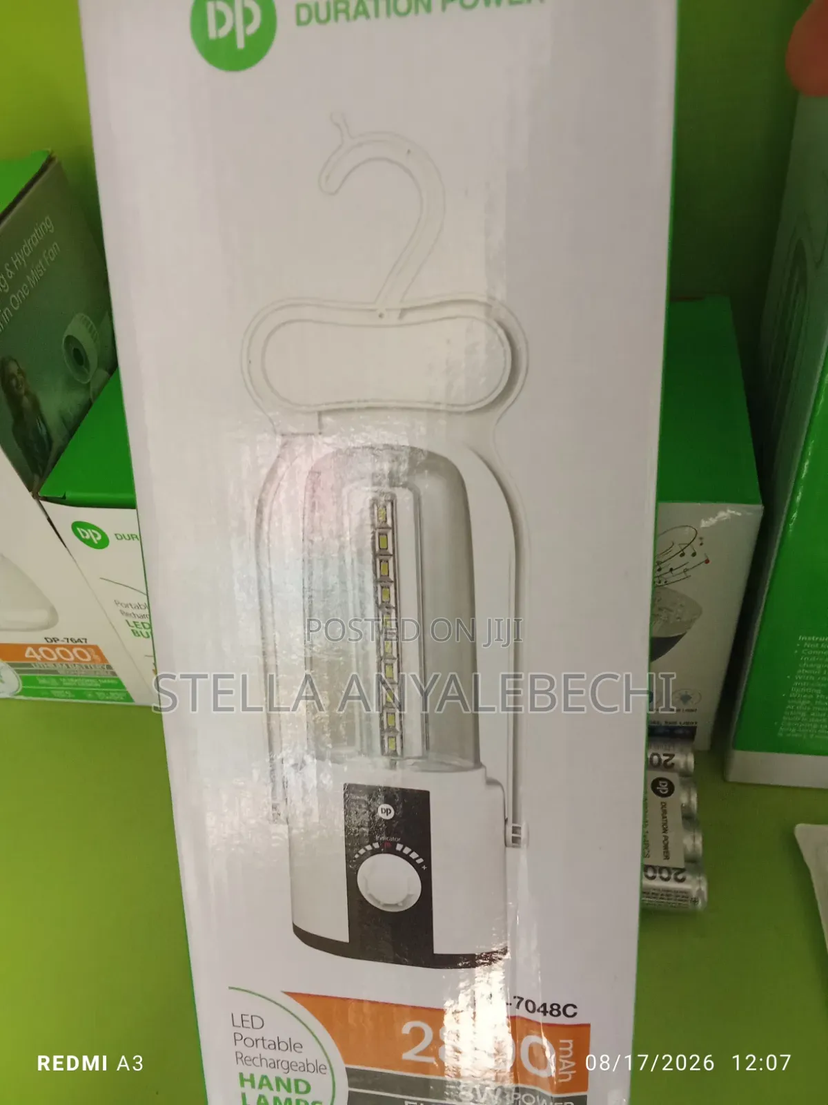 Dp Rechargeable Lamp ( 2800ahs)