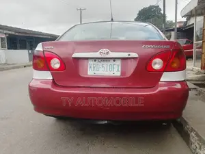 Toyota Corolla 2004 Red