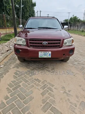 Toyota Highlander Limited V6 4x4 2004 Red