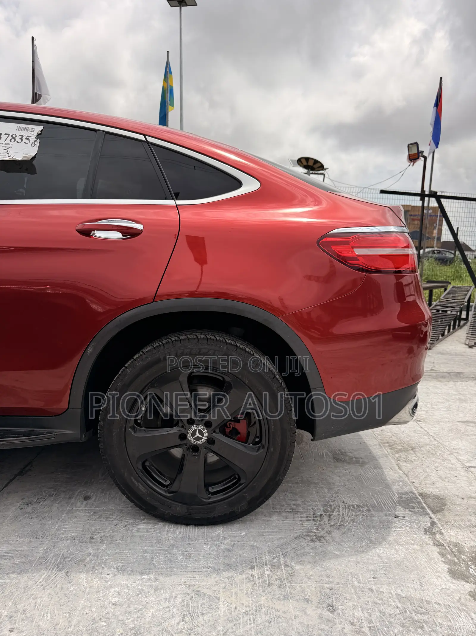 Mercedes-Benz GLC-Class 2018 Red