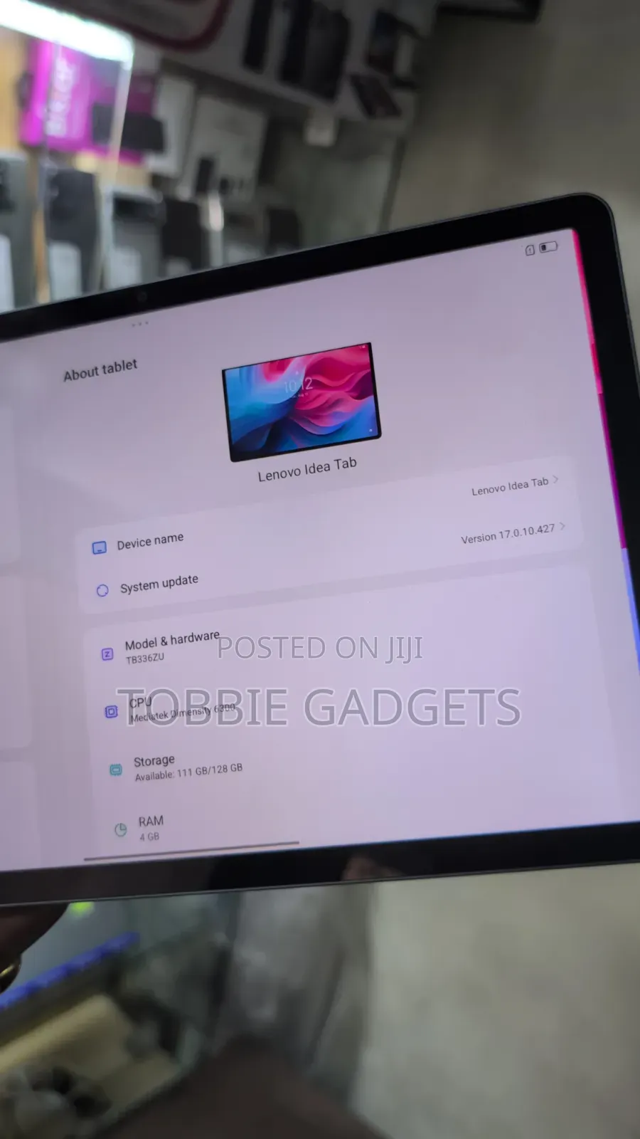 Lenovo Idea Tab 128 GB Blue