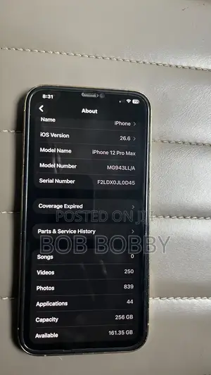 Apple iPhone 12 Pro Max 256 GB Gold