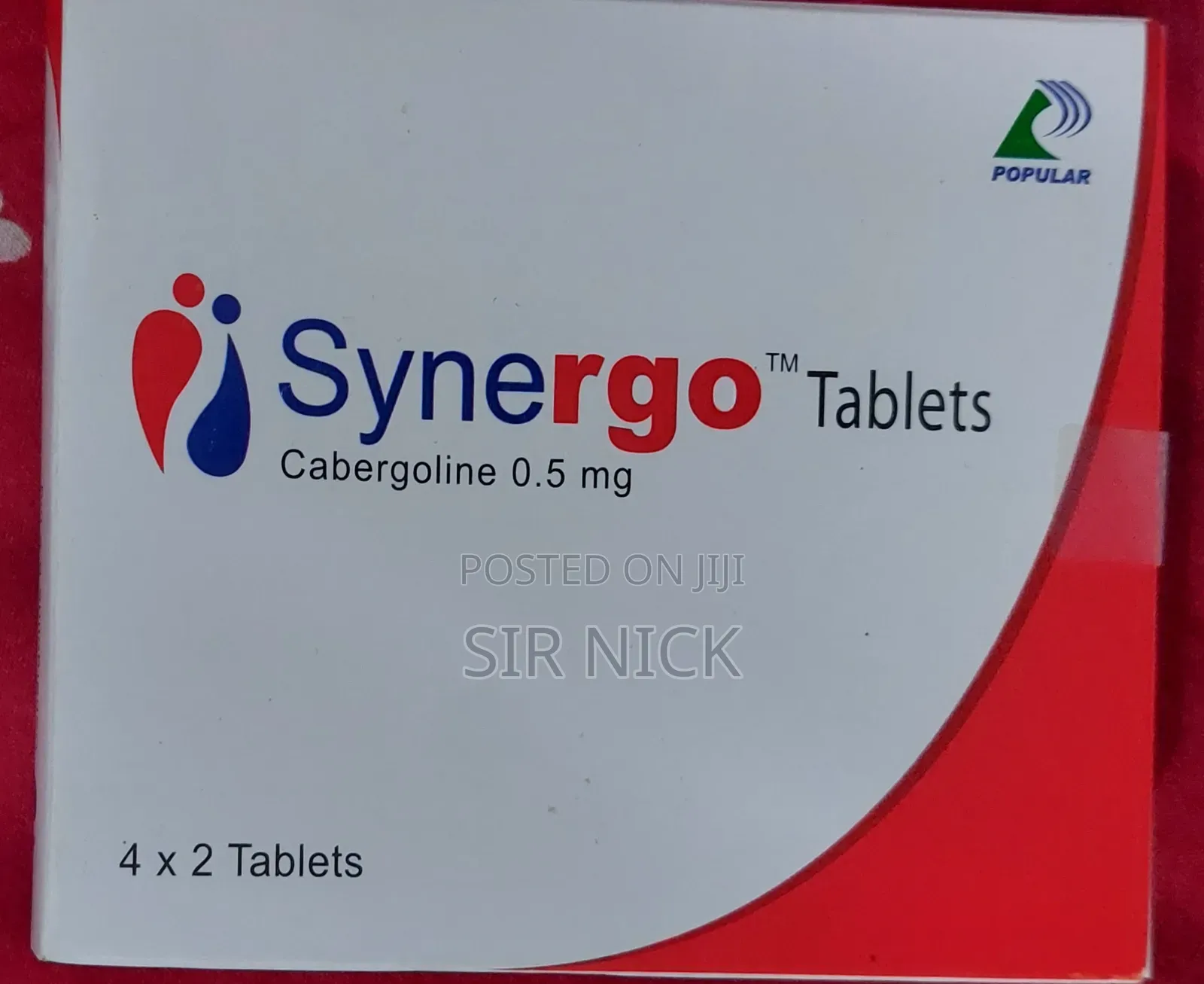 Synergo
Carbergoline 0.5 Mg