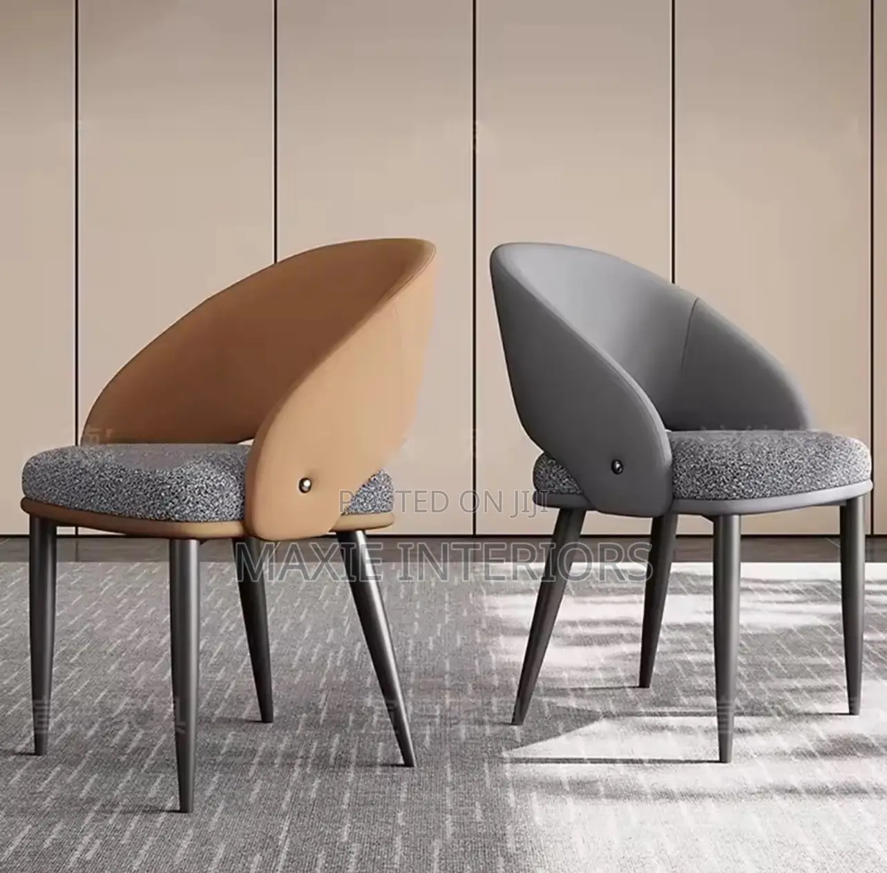 Luxury Modern Nordic Single Dining Chairs