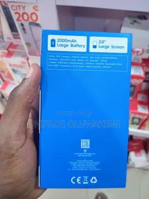 New Tecno T315 Black