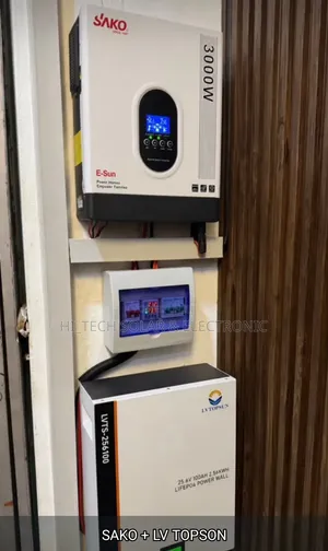 SAKO + LVTOPSON 3000wtt + 2.5kwh Lithium Battery - Available as Seen