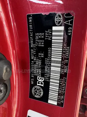 Toyota Corolla S 4dr Sedan (1.8L 4cyl CVT) 2015 Red