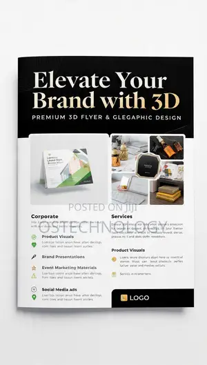 3D Flyer Design