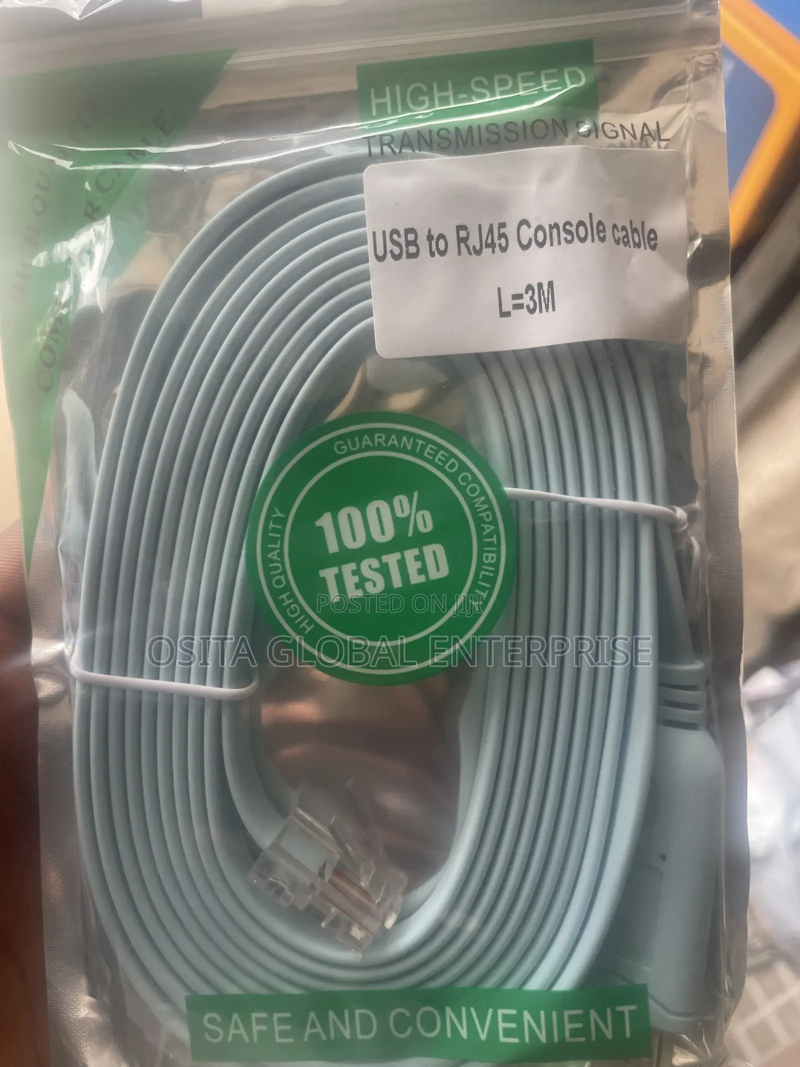 USB Port to LAN Cable 3m