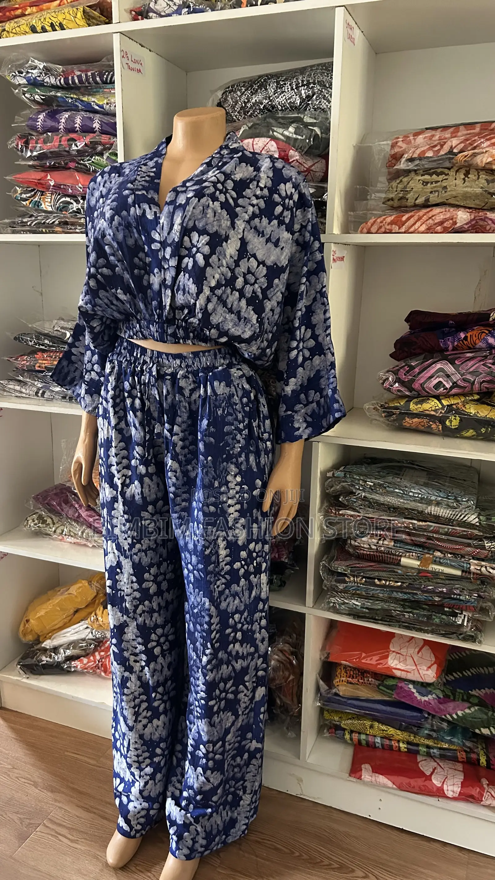 Two Piece Adire Trouser