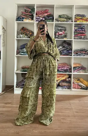 Two Piece Adire Trouser