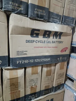 GBM 210a 12v Deep Circle Solar Battery