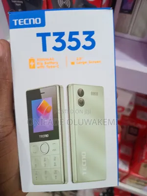 New Tecno T353 Black