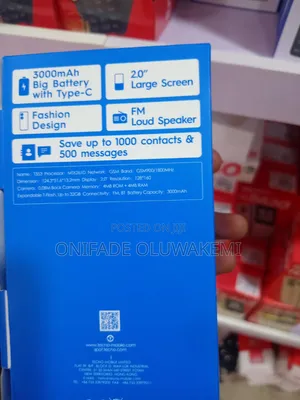 New Tecno T353 Black