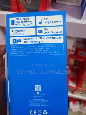 New Tecno T353 Black