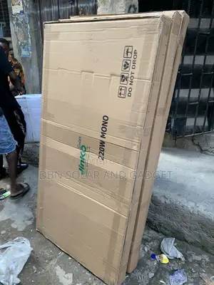 220w of Jinko Solar Panel 72cell Mono High Voltage Solar Panel
