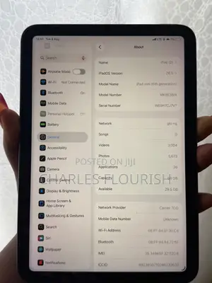 Apple iPad mini 6 64 GB Gray