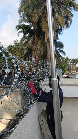 Barbed Wire Installation