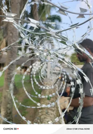 Barbed Wire Installation