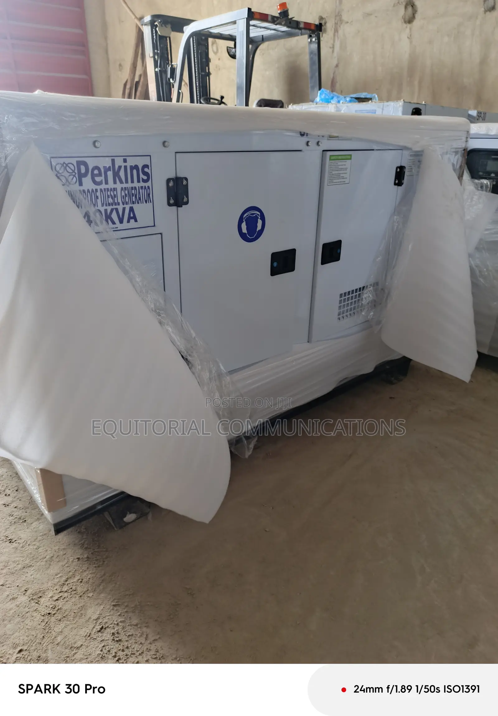Perkins 40KVA Industrial Generator