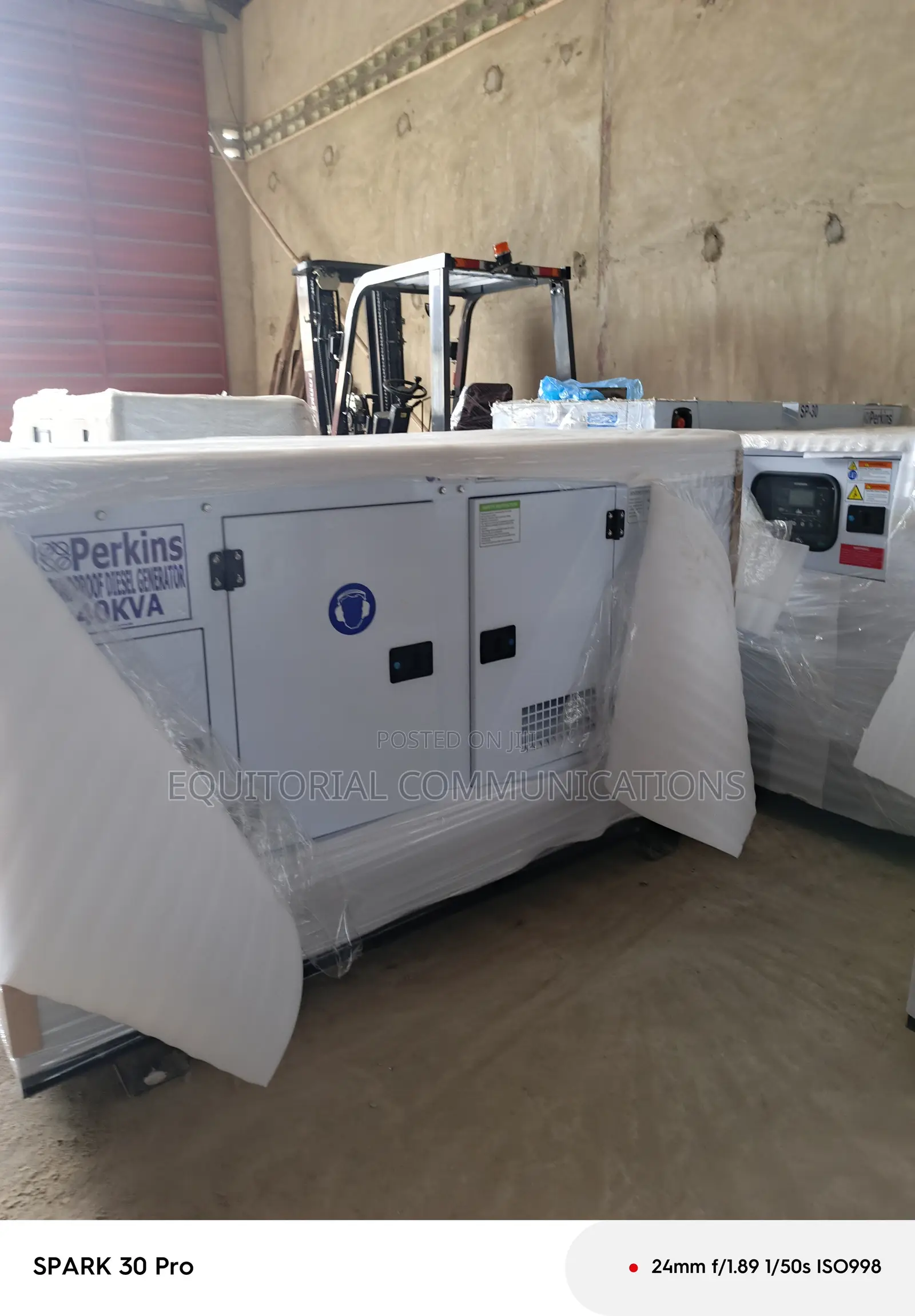 Perkins 40KVA Industrial Generator