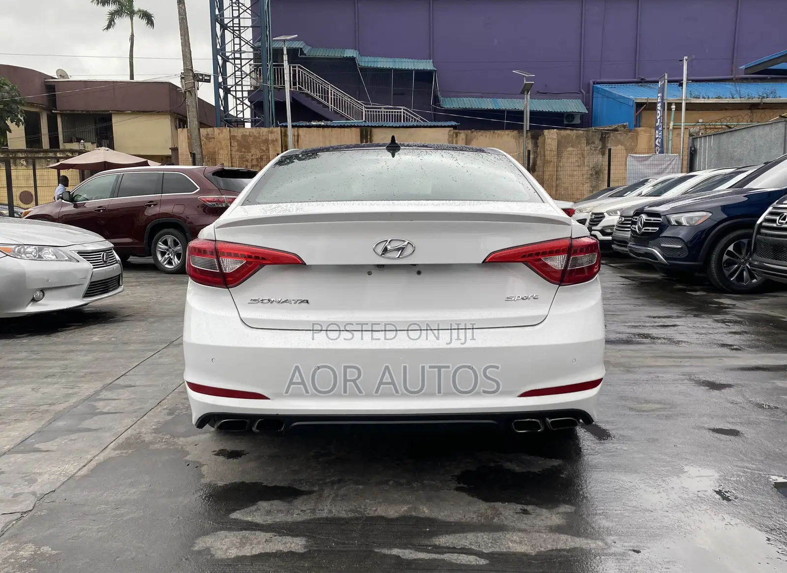 Hyundai Sonata 2015 White