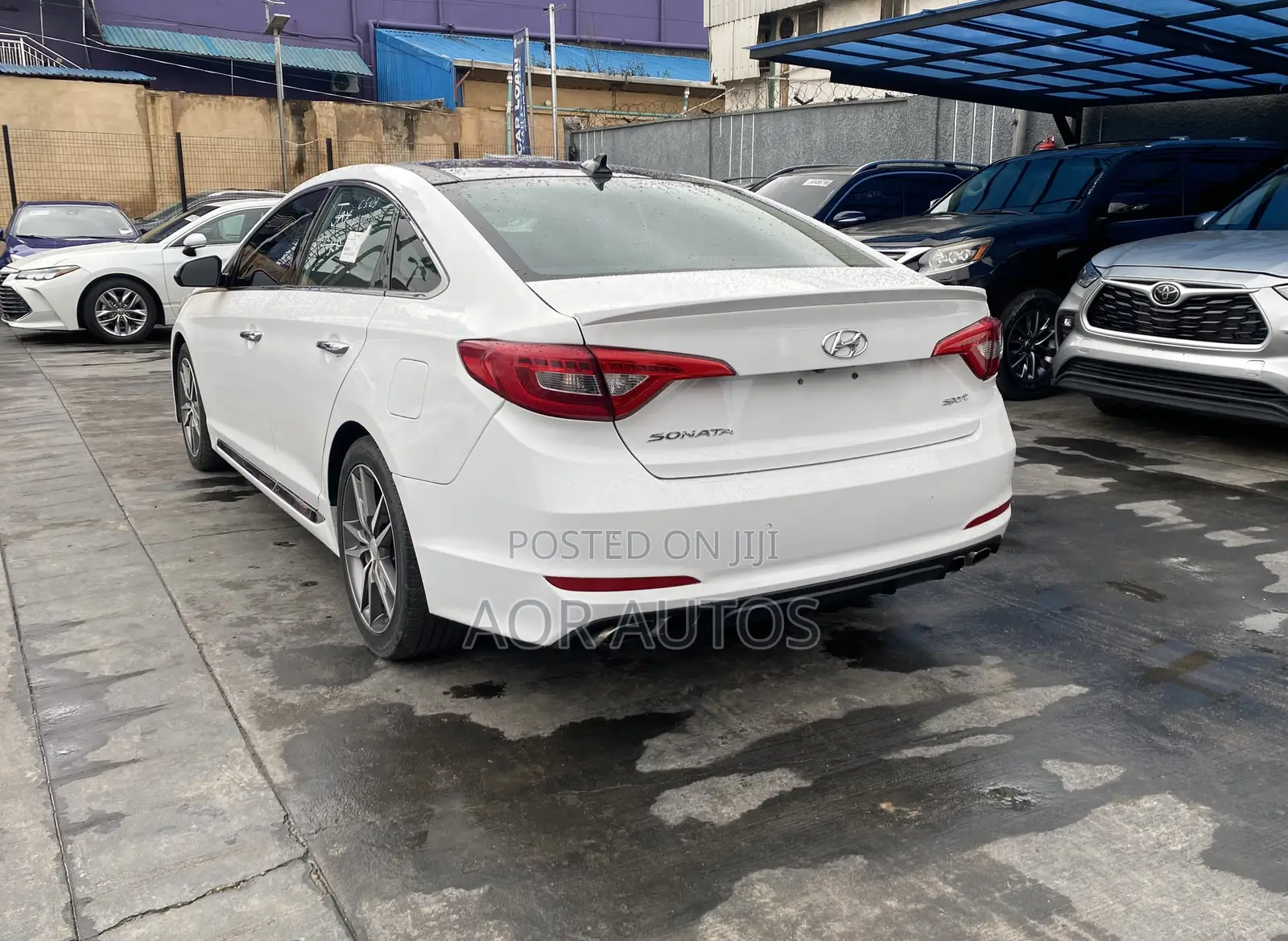 Hyundai Sonata 2015 White
