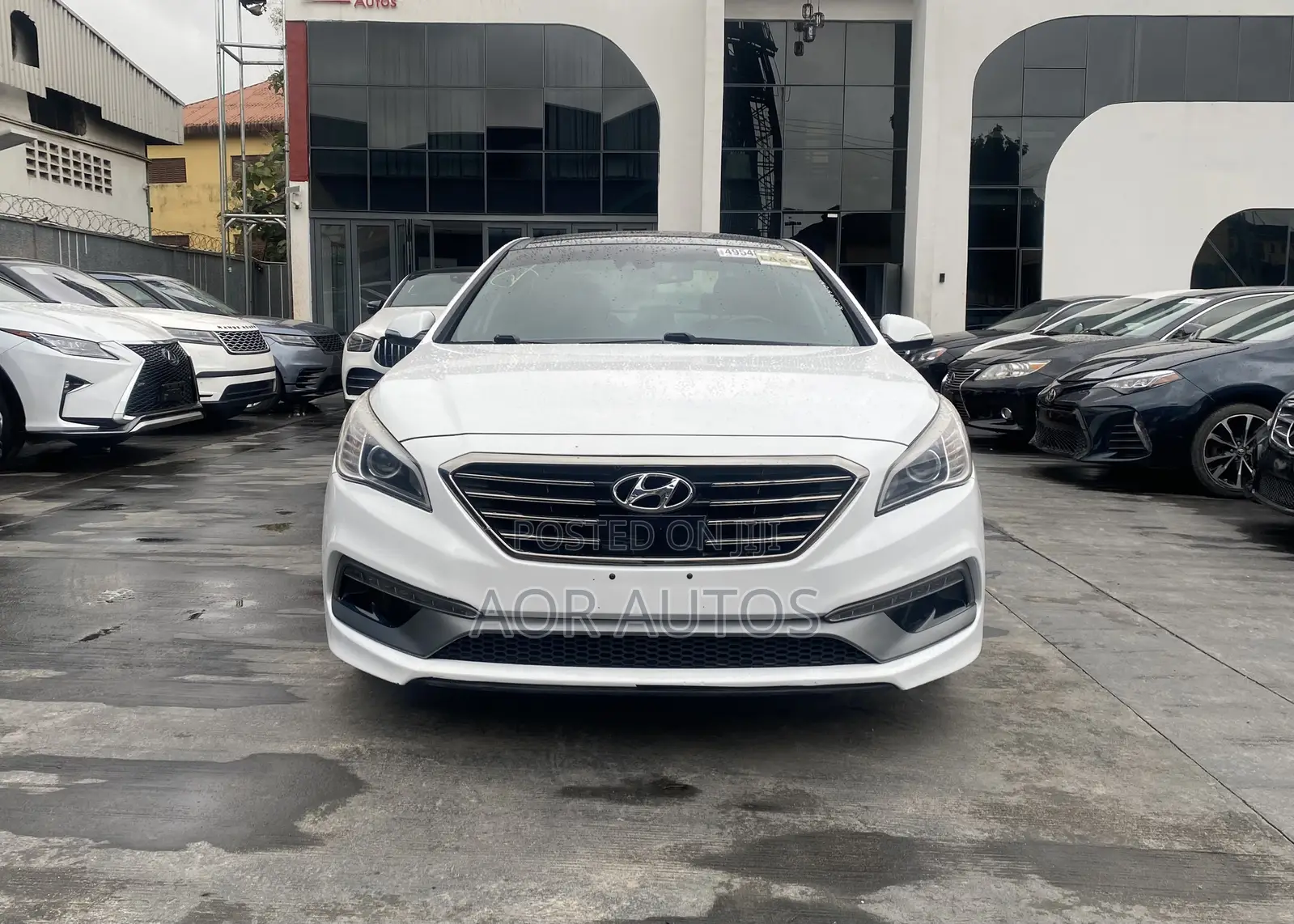 Hyundai Sonata 2015 White